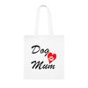 Dog Mum Mother's Day Cotton Shopping Tote Bag