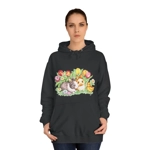 Easter Bunnies, Duckling and Tulips Hoodie