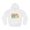 Easter Bunnies, Duckling and Tulips Hoodie