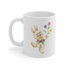 Easter Bunny And Tulips Coffee Mug