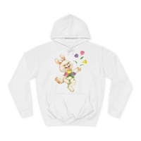 Easter Bunny And Tulips Hoodie