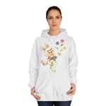 Easter Bunny And Tulips Hoodie