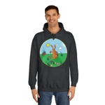 Easter Bunny Delivering Eggs Hoodie