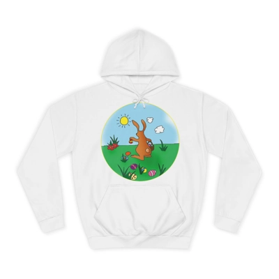 Easter Bunny Delivering Eggs Hoodie