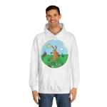 Easter Bunny Delivering Eggs Hoodie