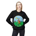 Easter Bunny Delivering Eggs Sweatshirt