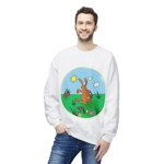 Easter Bunny Delivering Eggs Sweatshirt