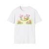 Easter Bunny, Duckling and Flowers T-Shirt