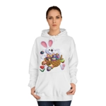 Easter Bunny with Basket of Eggs Hoodie