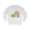 Easter Bunny with Egg and Tulip Flowers Sweatshirt