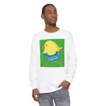 Easter Chick Hatching and Walking Funny Long Sleeve T-Shirt