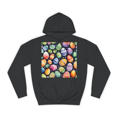 Easter Eggs Watercolour Painting Hoodie