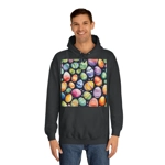 Easter Eggs Watercolour Painting Hoodie