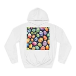 Easter Eggs Watercolour Painting Hoodie