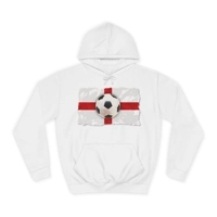 England Flag and Football Hoodie