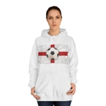 England Flag and Football Hoodie