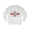 England Flag and Football Sweatshirt