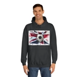 English Football Great Britain Union Jack Flag Hoodie