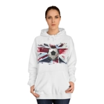 English Football Great Britain Union Jack Flag Hoodie