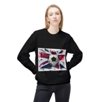 English Football Great Britain Union Jack Flag Sweatshirt