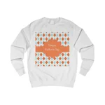 Father's Day Argyle Pattern Sweatshirt