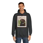 Father's Day Chocolate Brown Labrador Dog hoodie