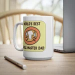 Father's Day World's Best Grill Master Dad Coffee Mug