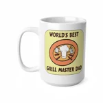 Father's Day World's Best Grill Master Dad Coffee Mug