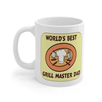 Father's Day World's Best Grill Master Dad Coffee Mug