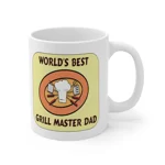 Father's Day World's Best Grill Master Dad Coffee Mug