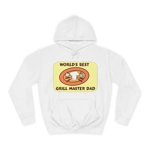 Father's Day World's Best Grill Master Dad Hoodie