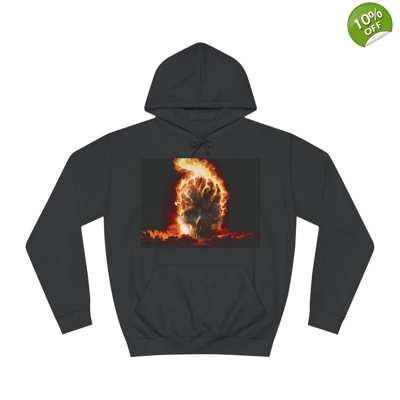 Flaming Skull Hoodie
