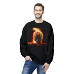 Flaming Skull Sweatshirt