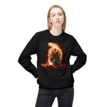 Flaming Skull Sweatshirt