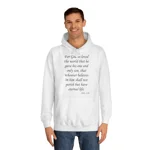 For God So Loved The World Verse John 3:16 Hoodie
