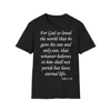 For God So Loved The World Verse John 3:16 T-Shirt