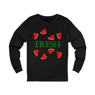 Fresh Watermelon Fruit Long Sleeve T-Shirt