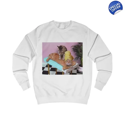 Funny Cat Massage Sweatshirt