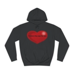 Funny Quote I'd Shave My Legs For You Red Heart Hoodie