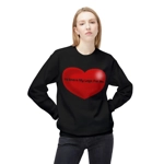 Funny Quote I'd Shave My Legs For You Red Heart Sweatshirt