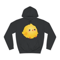 Funny Round Easter Chick Hoodie