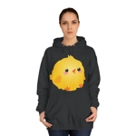 Funny Round Easter Chick Hoodie