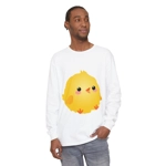Funny Round Easter Chick Long Sleeve T-Shirt Funny Round Easter Chick Long Sleeve T-Shirt