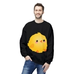 Funny Round Easter Chick Sweatshirt