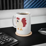 Funny White Chicken Coffee Mug