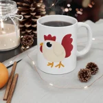 Funny White Chicken Coffee Mug