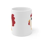 Funny White Chicken Coffee Mug