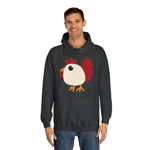 Funny White Chicken Hoodie