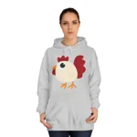 Funny White Chicken Hoodie