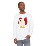 Funny White Chicken Long Sleeve T-Shirt